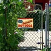 Hot dog - Panneaux en &eacute;tain m&eacute;tallique(20*30cm)