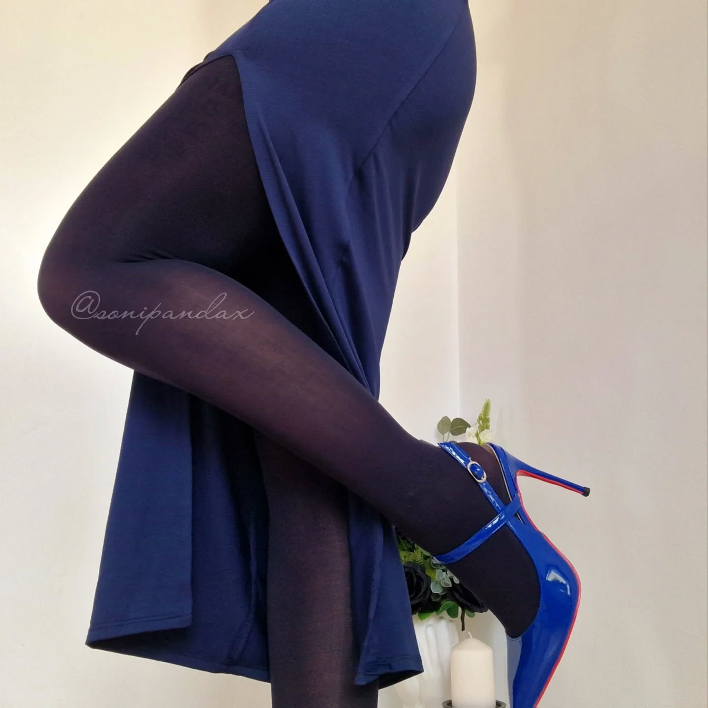 100mm Women Slingback Patent Pumps Ankle Strap Jenlove Stiletto Mid Heel Close Pointed Toe Dress Red Bottoms Shoes