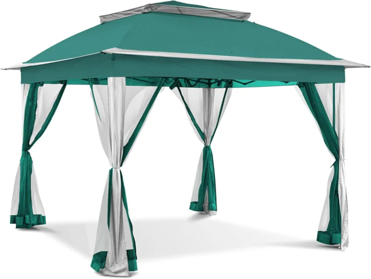 優待特典一覧 Patio for Gazebo Up Pop 11'x11' Joyside Gazebo Tent Canopy 邦楽
