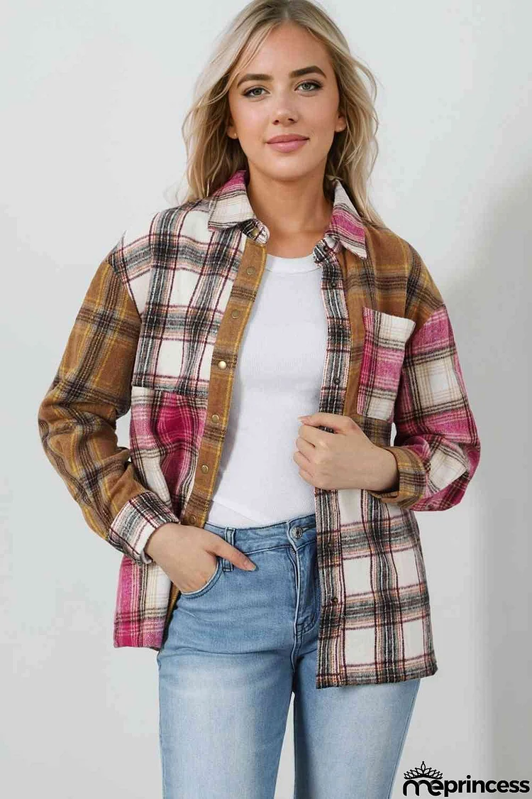 Plaid Shirt Jacket