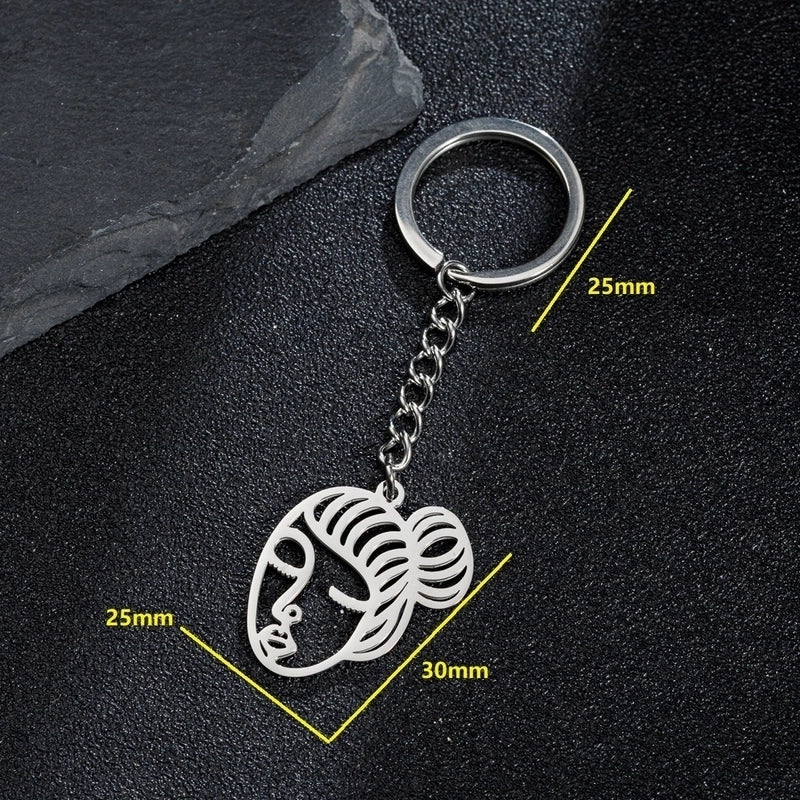 MAMA Human Stainless Steel Mother'S Day Bag Pendant Keychain