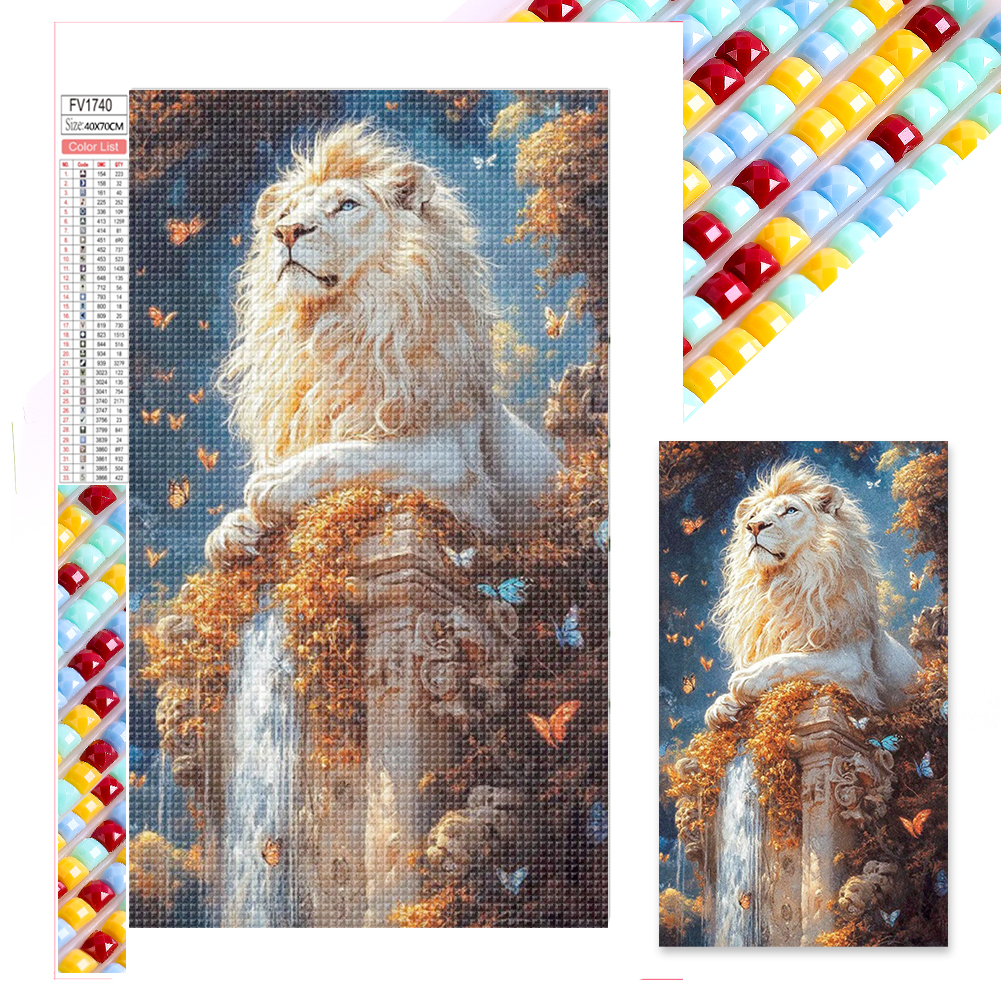 The Lion King 40*70cm(picture) full square drill diamond painting
