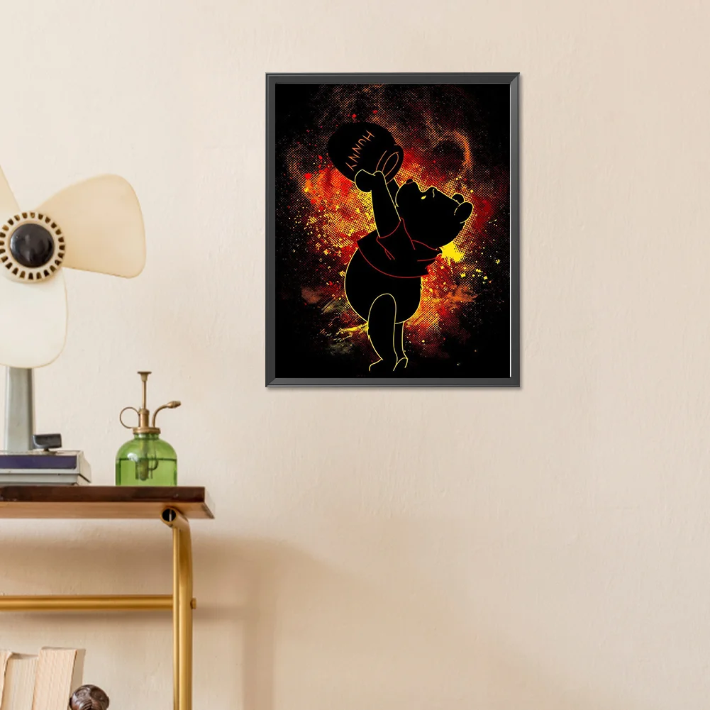 Diamond Painting - Full Round Drill - Winnie the Pooh(Canvas|40*50cm)