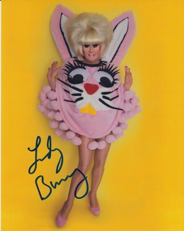 Lady Bunny signed 8x10 Photo Poster painting In-person