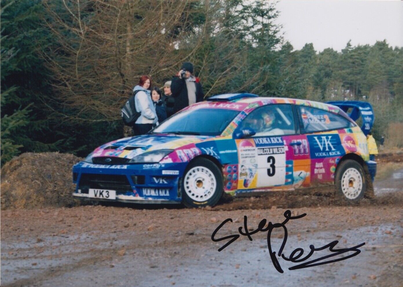 Steve Perez Hand Signed 7x5 Photo Poster painting - Rally Autograph.