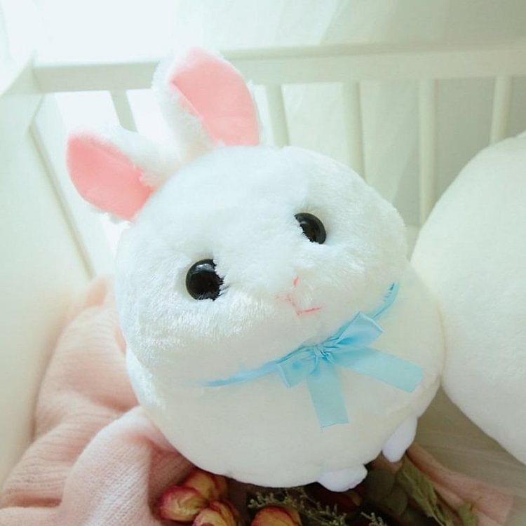Bow Rabbit Plush Doll