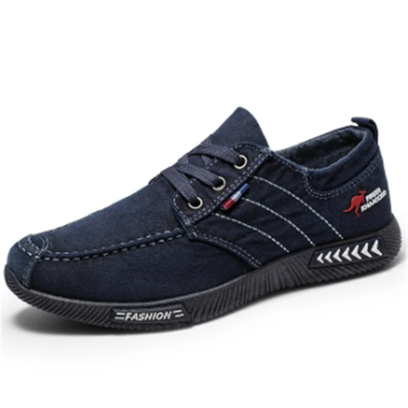 Fashion Men Canvas Shoes Male Summer Casual Denim Shoes Mens Sneakers Slip On Loafers Driving Moccasin Chaussure Homme Black789