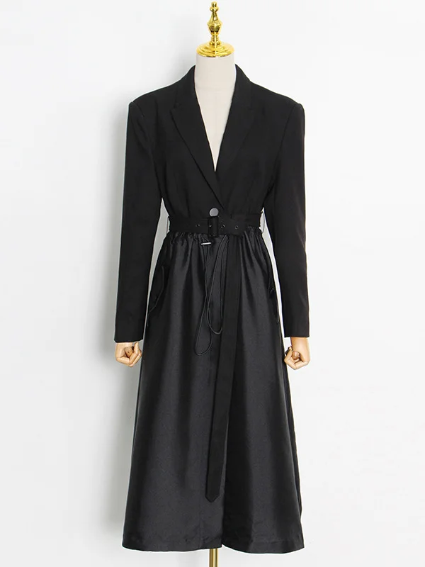 Original Urban Split-Joint With Belted Trench Coat