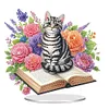 Acrylic Cat Book - 5D DIY Craft Ornament