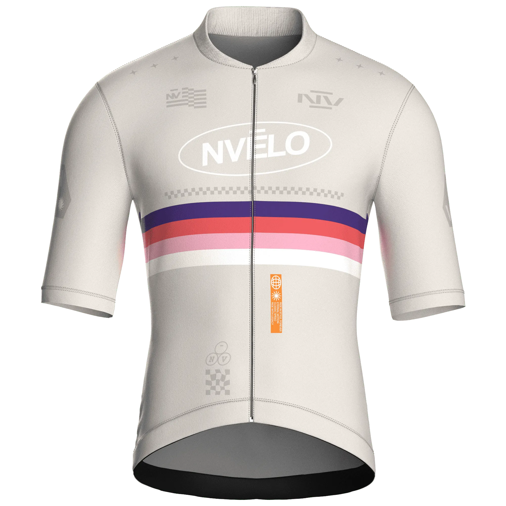 Meridian Bone Jersey – Cycling Short Sleeve Race Fit