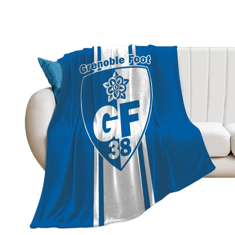 Grenoble Foot 38 Couvertures De Jet En Flanelle Pour Canapé Couvertures Pour Climatiseurs