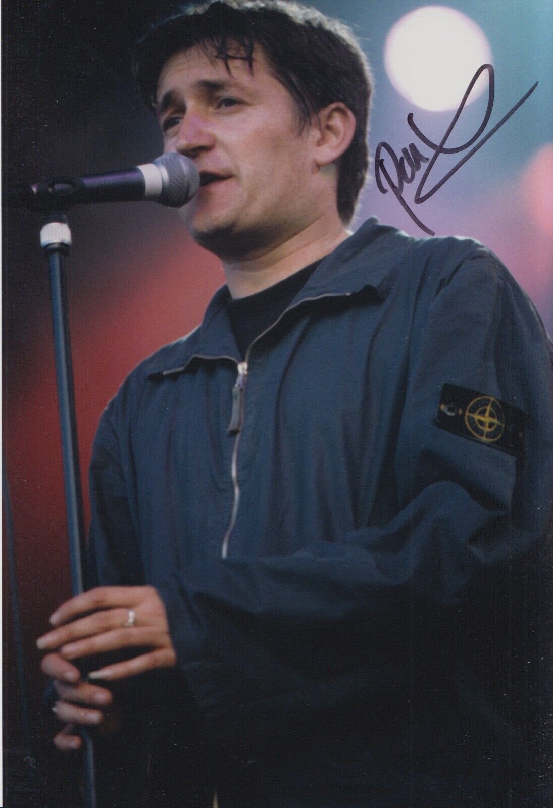 Paul Heaton Hand Signed 12x8 Photo Poster painting Music Autograph Beautiful South 9