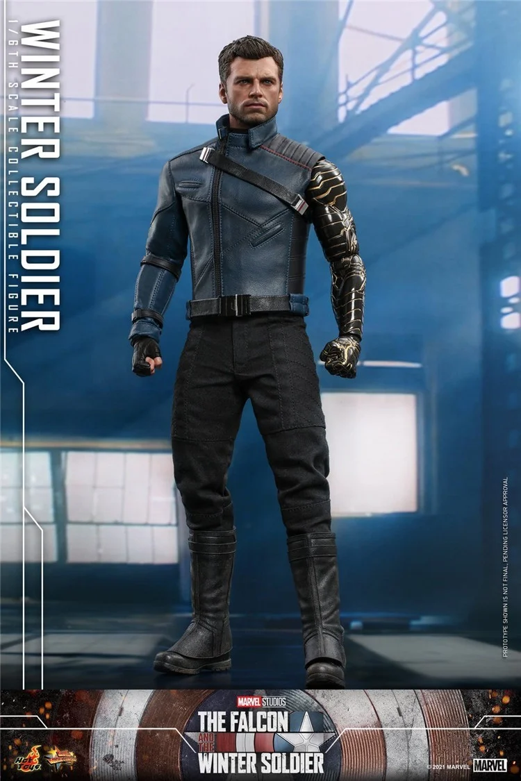 【IN STOCK】Hottoys TMS039 The Falcon and The Winter Soldier Winter Soldier 1/6 Scale Action Figure