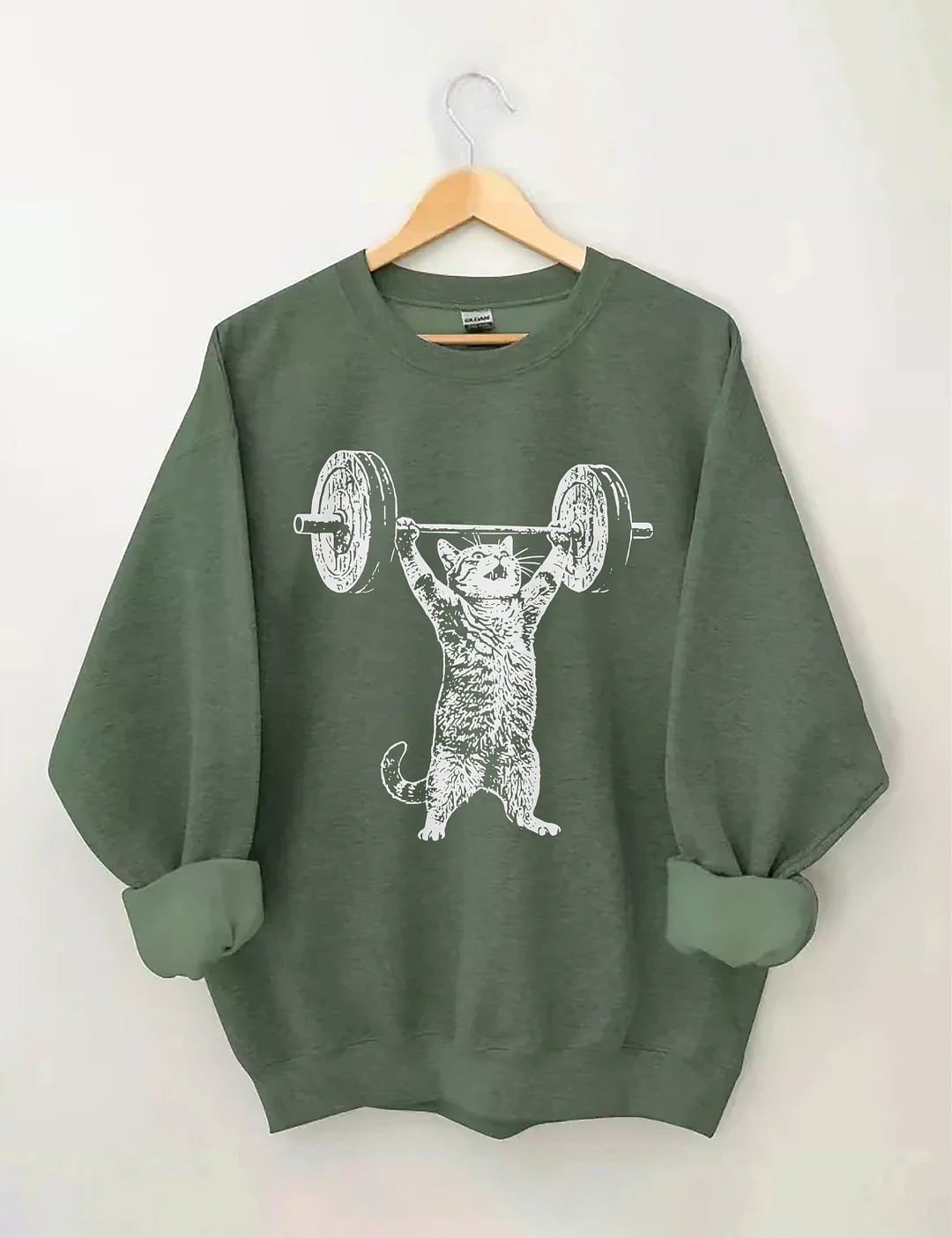 Funny Cat Gym Sweatshirt