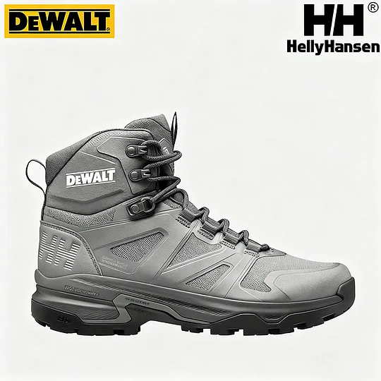 Wodoodporne buty trekkingowe marki Helly Hansen&reg; i DEWALT&reg; idealnie nadają się do pracy i aktywności na świeżym powietrzu.