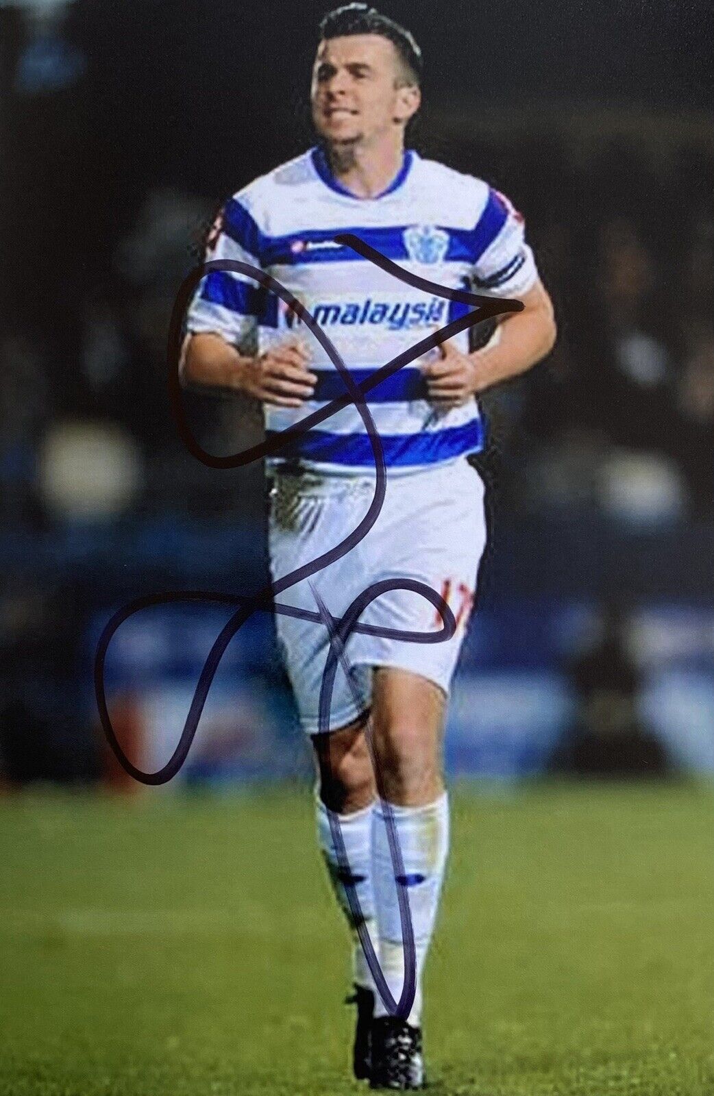 Joey Barton Genuine Hand Signed QPR 6X4 Photo Poster painting