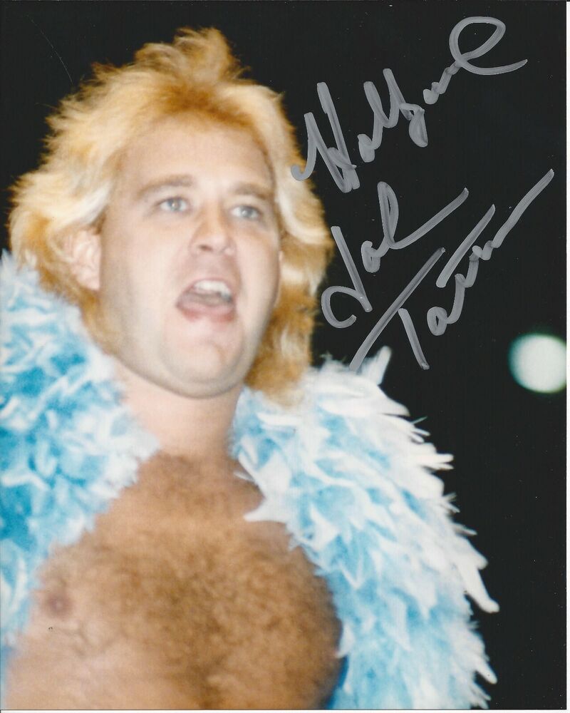 Hollywood John Tatum autographed 8x10 #6  WCCW  UWF NWA GWF