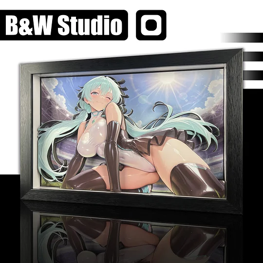 B&W Studio - Project Sekai Hatsune Miku Racing 3D Decorative Painting Scene KKRD-015/KKRDSlim-015-