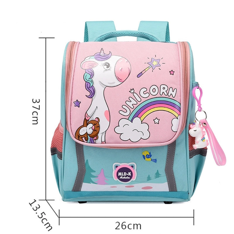 Waterproof Letter School Daily School Backpack
