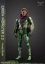 Pre-order Pwtoys PW2025 Green Monster 2.0 Upgrade 1/12 Action Figure