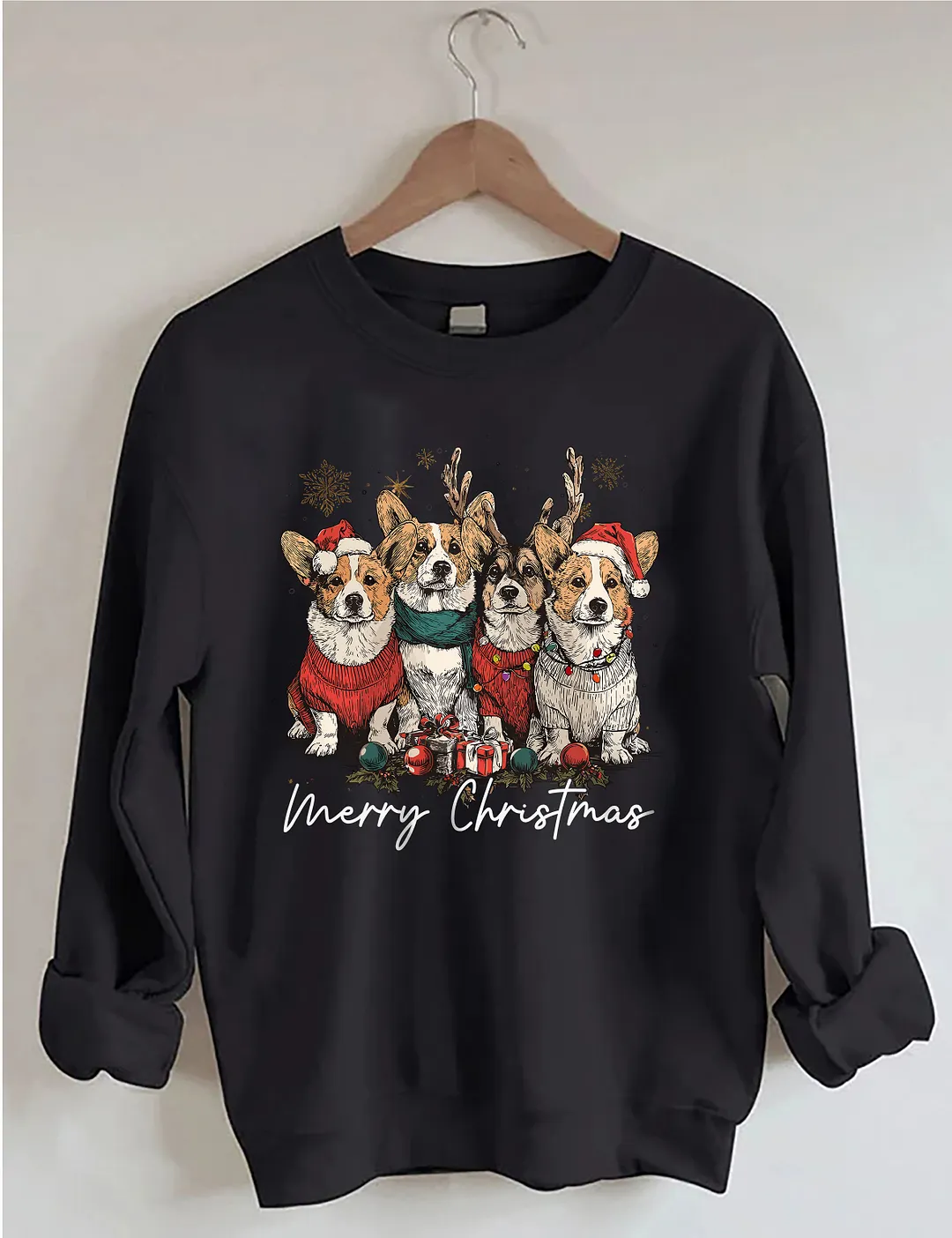 Corgi Christmas Sweatshirt