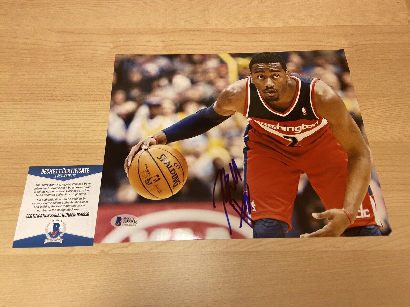 John Wall Washington Wizards Autographed Signed 8X10 Photo Poster painting Beckett COA