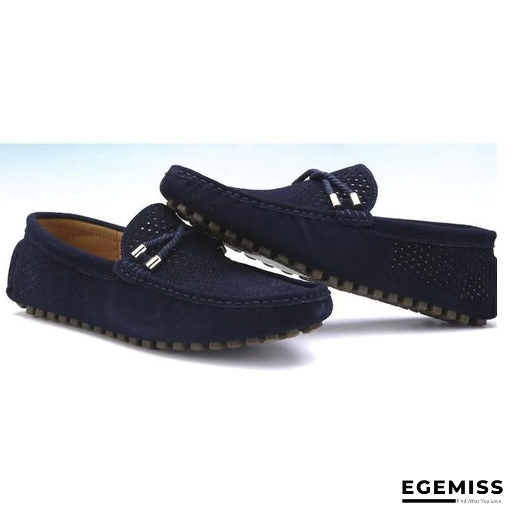Summer Genuine Leather Men Shoes Casual Driving Shoes Mocassin Soft Breathable | EGEMISS