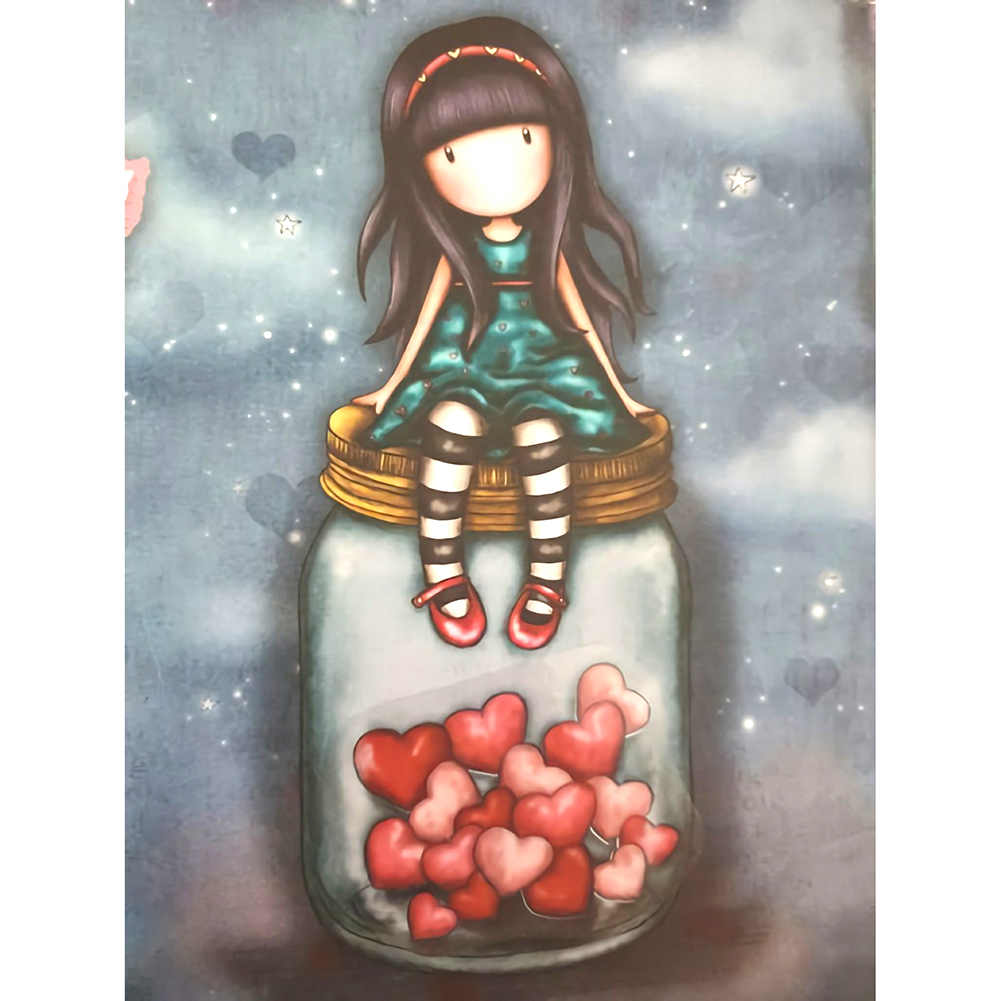 

30*40CM - Goliath Doll - Round Drill Diamond Painting, 501 Original