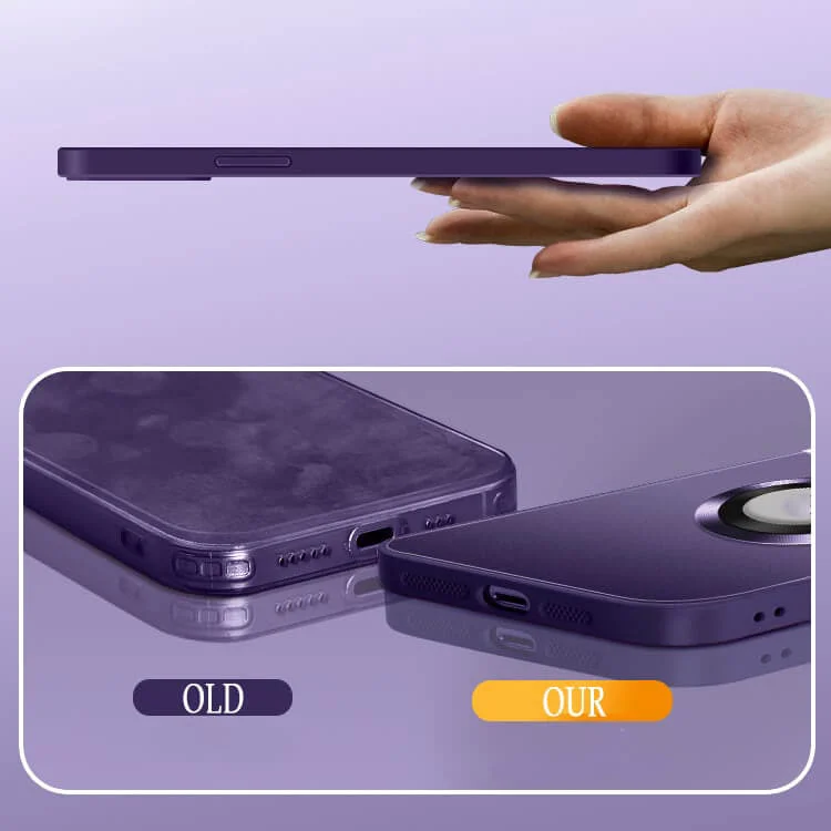 🔥2023 NEW🔥 AG Glass Frosted Case With Camera Lens Protector