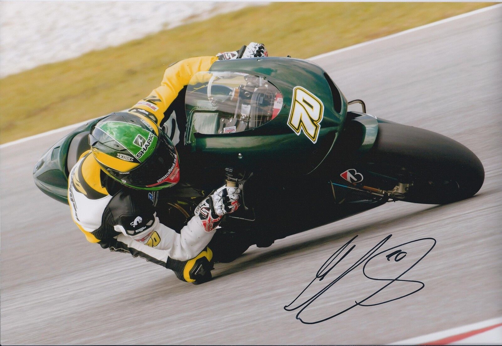 Michael LAVERTY Signed 12x8 Paul Bird Motorsport Photo Poster painting AFTAL COA Autograph RARE