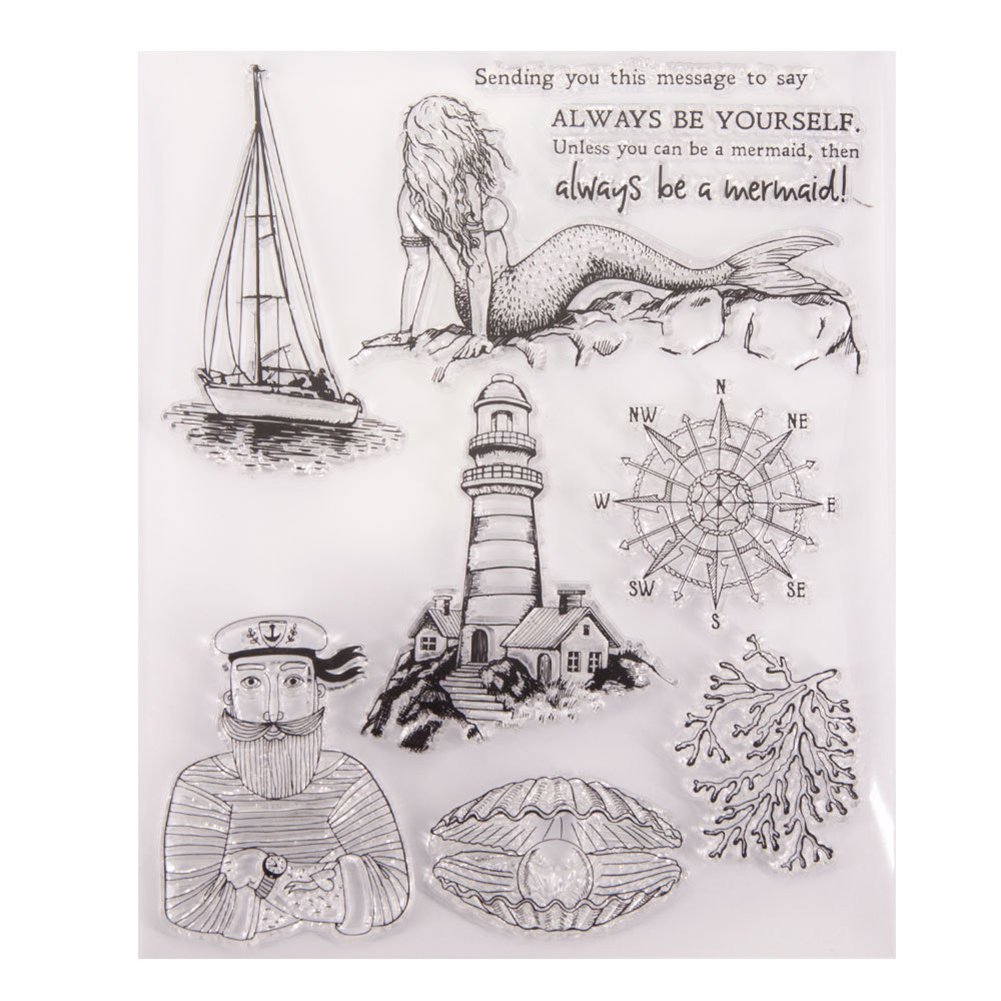 

Fisherman Mermaid (Seal) - Paper Craft Cutting Dies, 501 Original