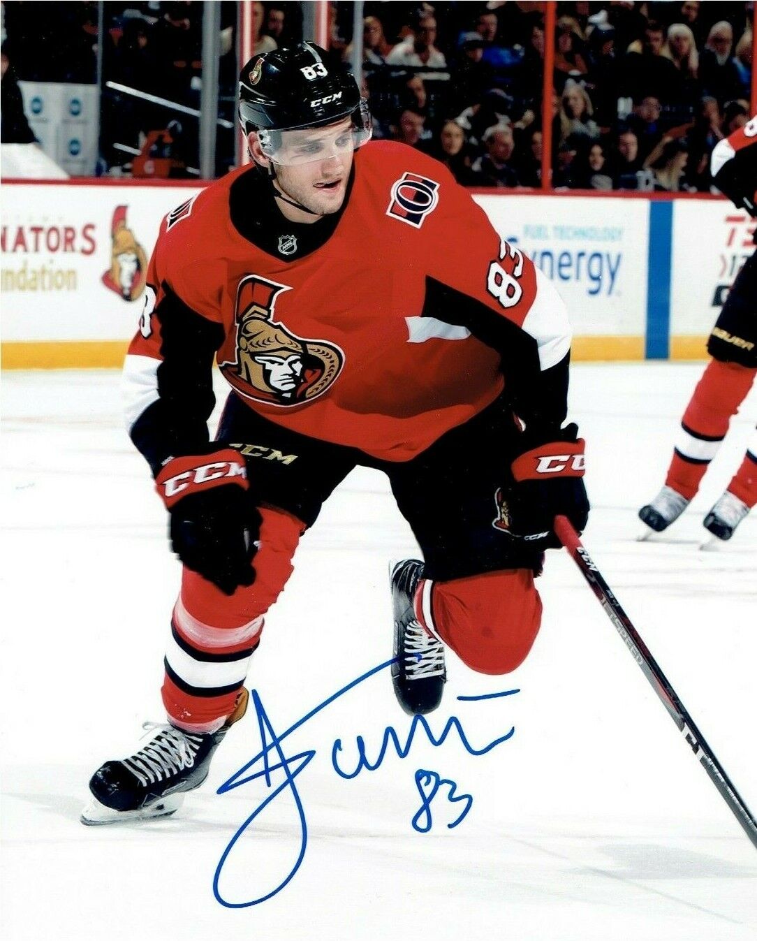 CHRISTIAN JAROS autographed SIGNED OTTAWA SENATORS 8X10 Photo Poster painting