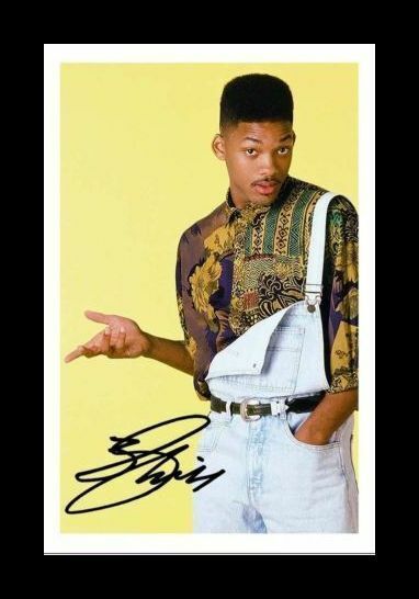 Will Smith - Fresh Prince Of Bel Air Autograph Signed & Framed Photo Poster painting