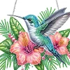 >SALE<Animal Diamond Art Hanging Pendant Diamond Painting Home Decor (Flower Bird)