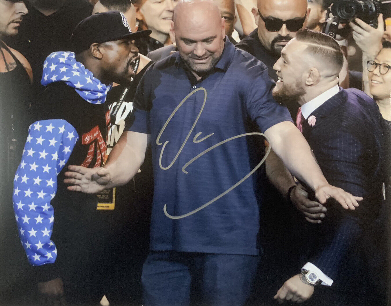 DANA WHITE HAND SIGNED 8x10 Photo Poster painting UFC OWNER AUTHENTIC AUTOGRAPH RARE COA