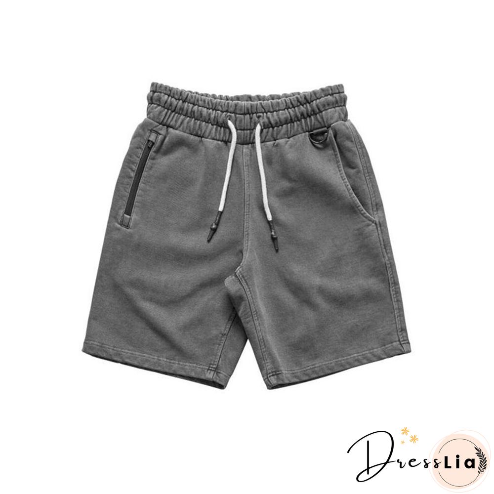 Men's Five-Point Pants Casual Fitness Short Span