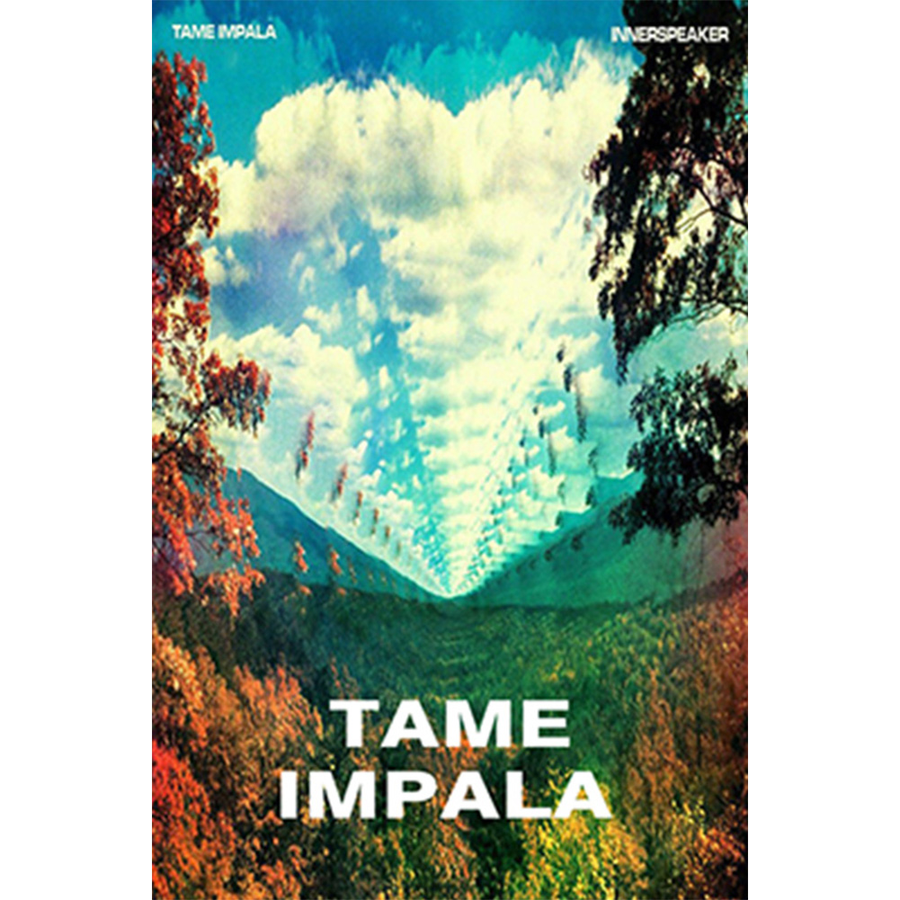 

No Frame Canvas Painting Poster TAME IMPALA Wall Art Print Unique Picture, 501 Original