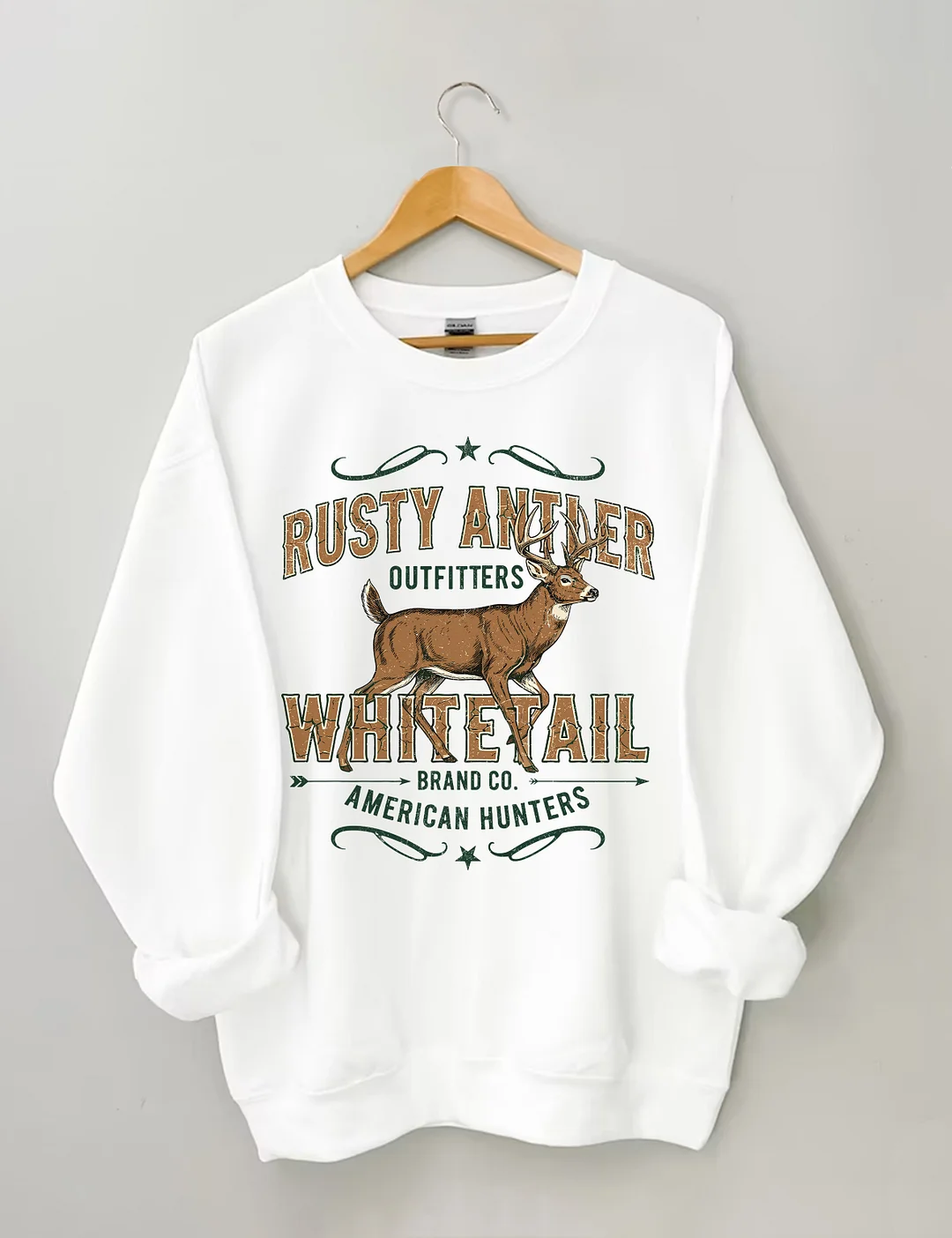 Rusty Antler Whitetail Sweatshirt