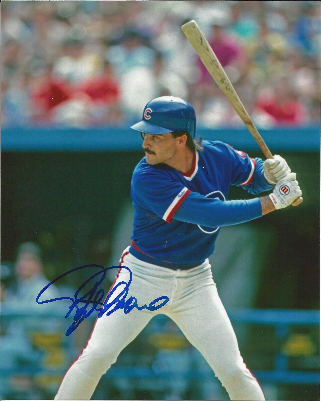 Rafael Palmeiro Autographed 8x10 Chicago Cubs Rangers Orioles#2