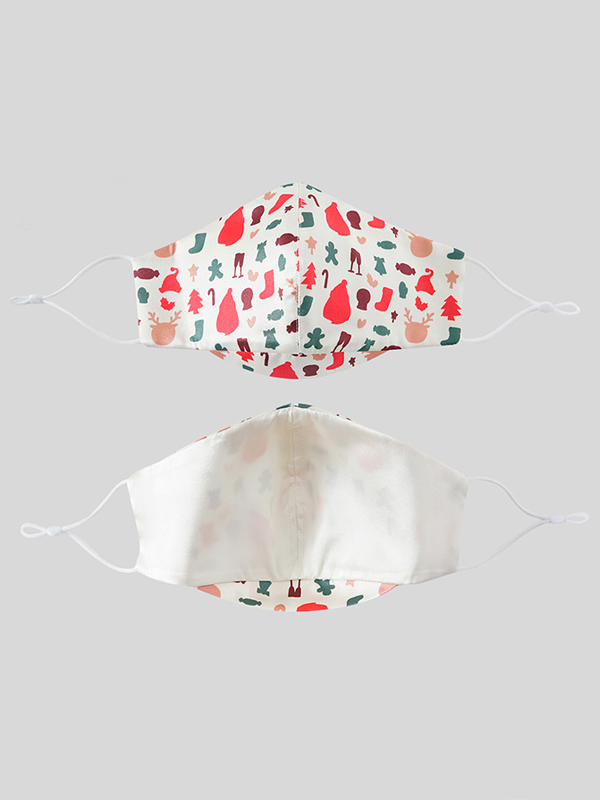 Silk Face Covering Christmas Special Windproof Style