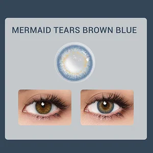 Aprileye Mermaid tears Brown Blue