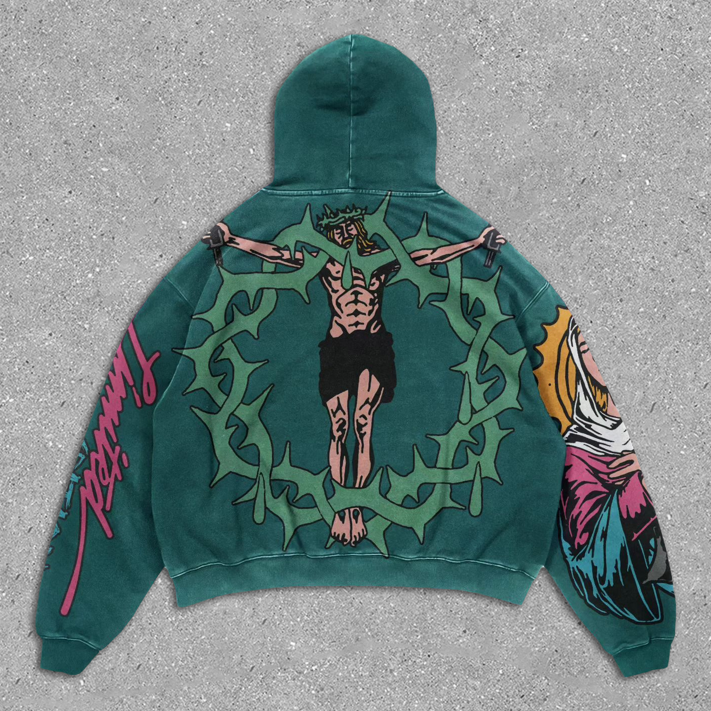 Stylish Jesus Loose Hoodie