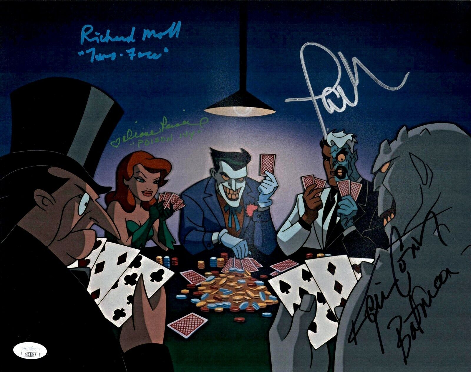 KEVIN CONROY X4 Cast Signed 11x14 Photo Poster painting BATMAN ANIMATED SERIES Autograph JSA COA