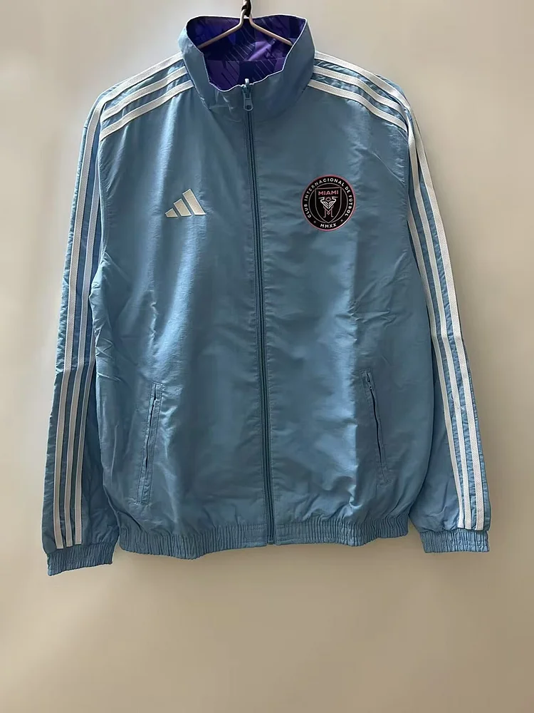 Miami Blue Double-Sided Silicone Windbreaker