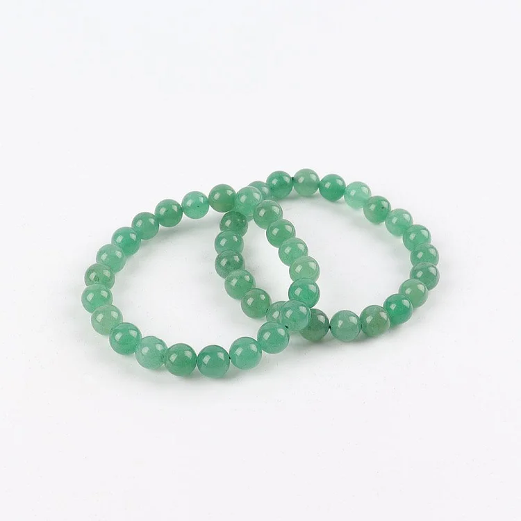 Buy Green Aventurine Bracelet - 8 MM (Luck and Prosperity) Online in India  - Crystal Divine