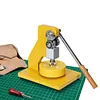 [US Local Warehouse] Circle Sampler Cutter for Film Paper Cloth 90x8MM Die Cutting Machine Manual Round Sample GSM Cut Machine for Fabric Rubber Leather Carpet Paper Foam