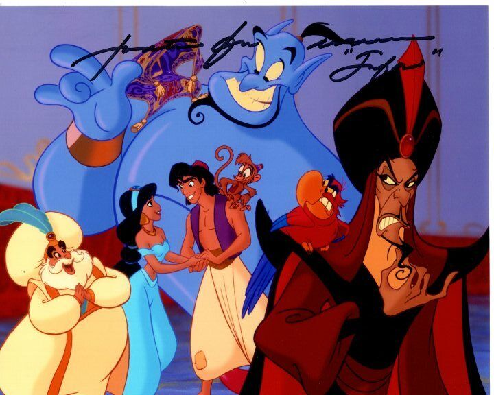 JONATHAN MAN signed autographed DISNEY ALADDIN JAFAR Photo Poster painting