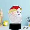 DIY Diamond Painting LED Light Sign-Santa clausChristmas