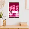 The Police - Panneaux en &eacute;tain m&eacute;tallique(20*30cm/30*40cm) - Musique