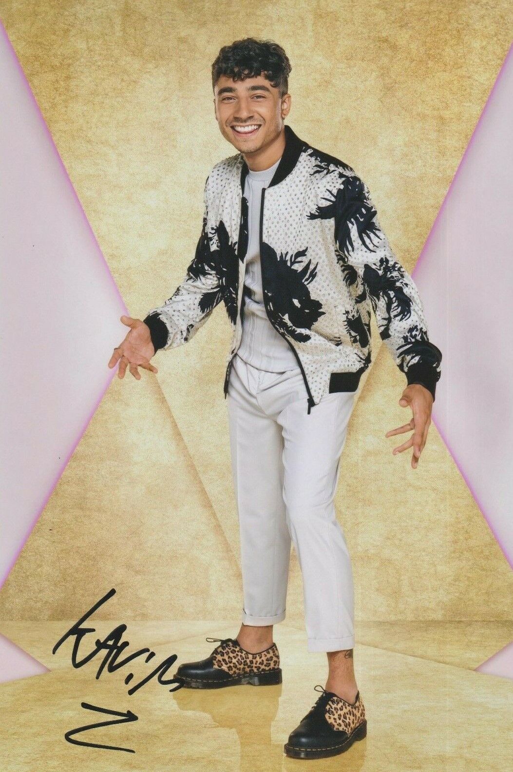 Karim Zeroual **HAND SIGNED** 12x8 Photo Poster painting ~ Strictly come dancing ~ AUTOGRAPH